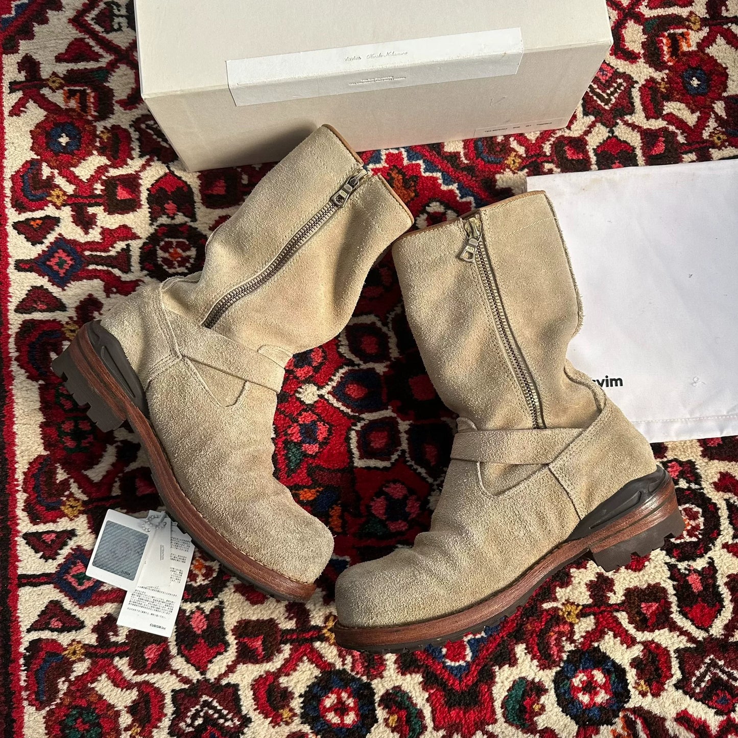 visvim boots in size 8.5