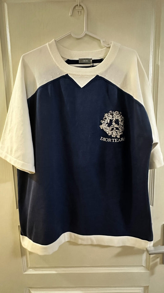 Dior X Denim Tears Knit Short Sleeve Shirt
