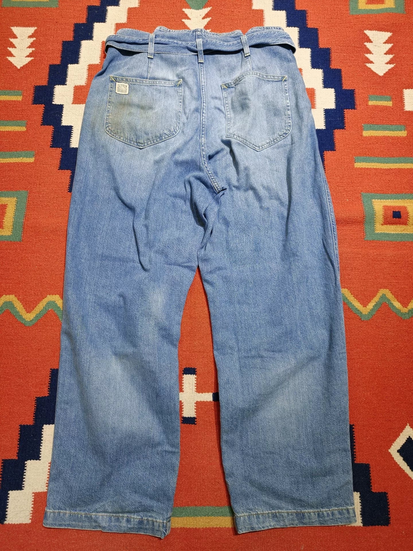 Polo Ralph Lauren Loose Belted Jeans