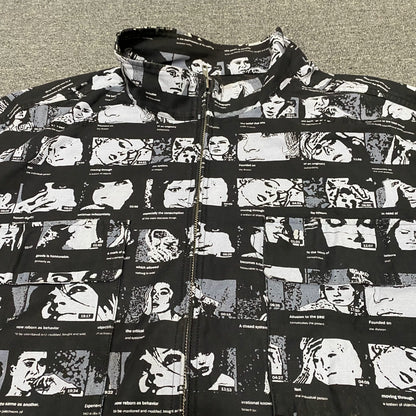 CAVEMPT All-Over Face Print Jacket