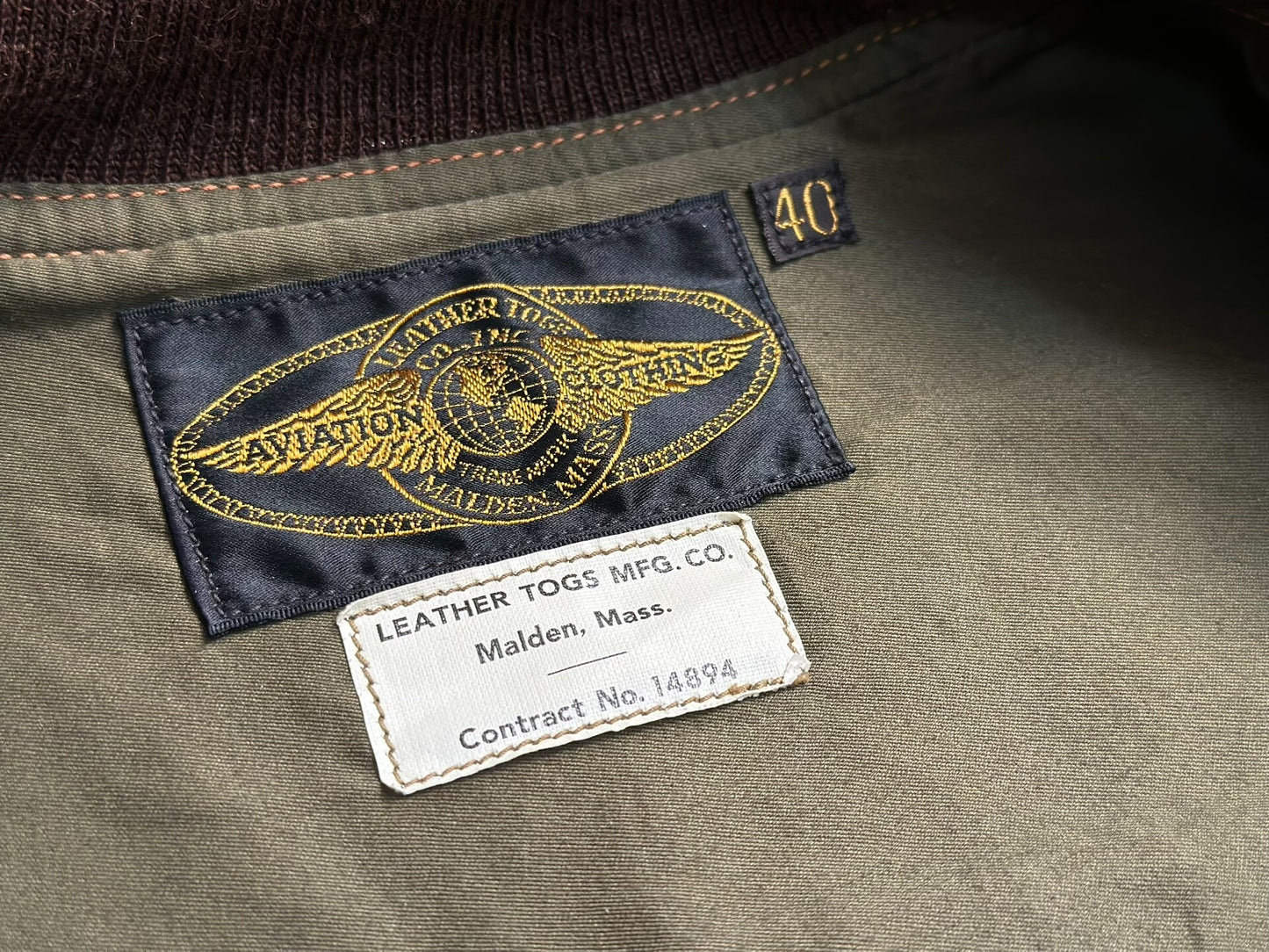 vintage Freewheelers Aviation Leather Jacket