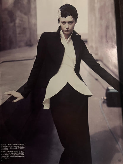 Yohji Yamamoto 2004AW Asymmetric Collar Coat