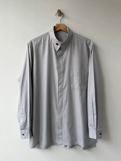 Yohji Yamamoto Y's Men's Gray Shirt