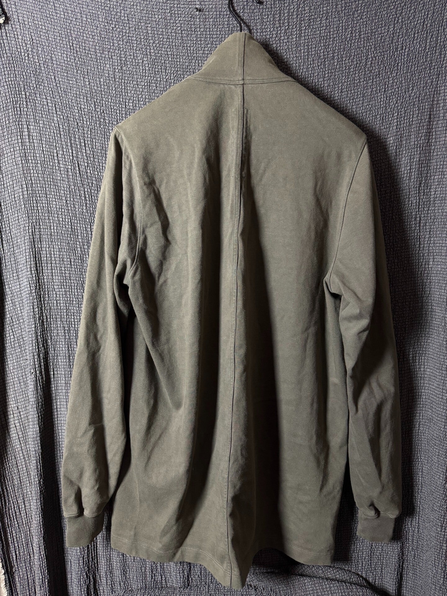 Rick Owens Dark Dust Turtleneck Long Sleeve Shirt