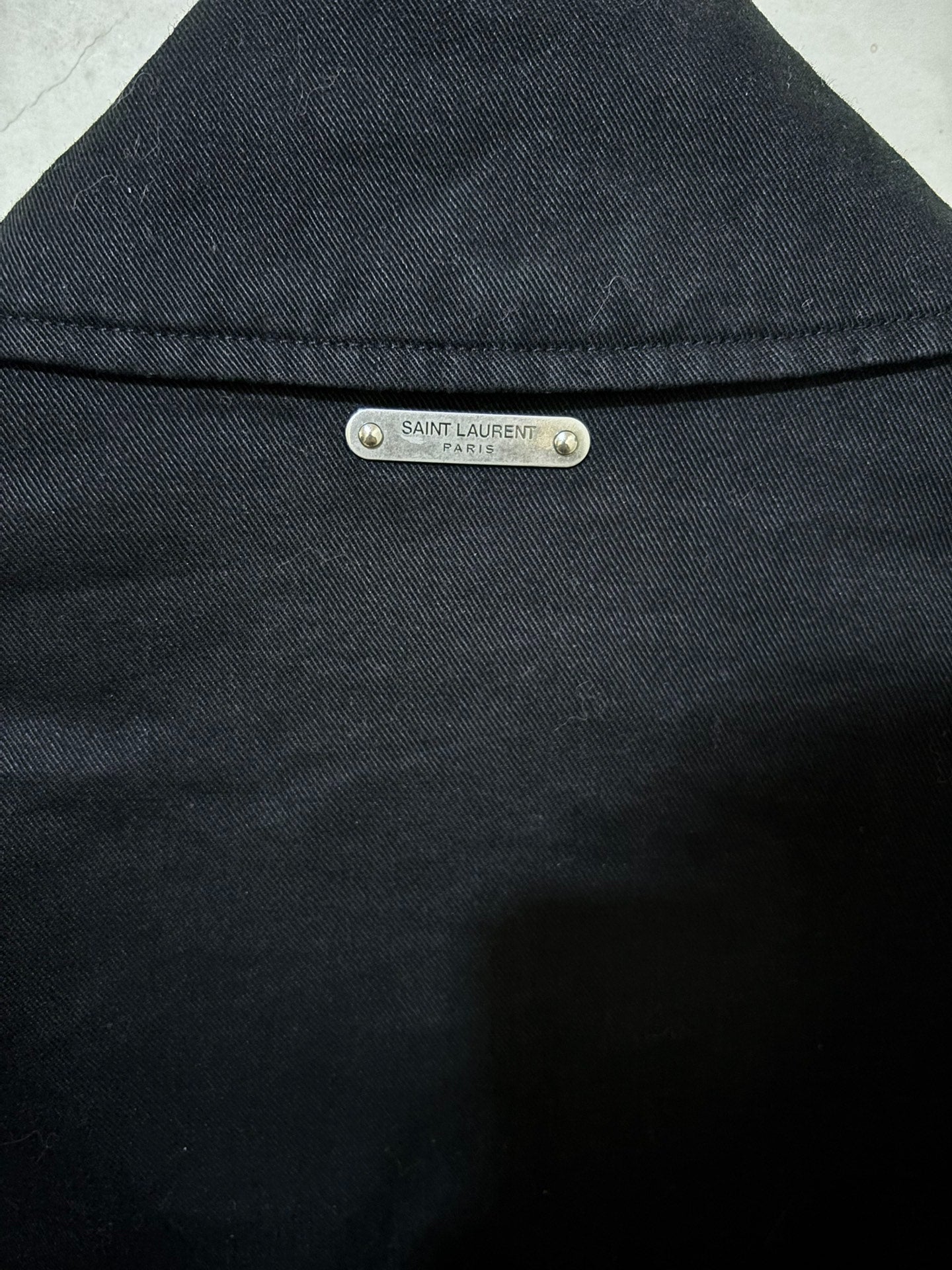 Saint Laurent Black Hunting Jacket