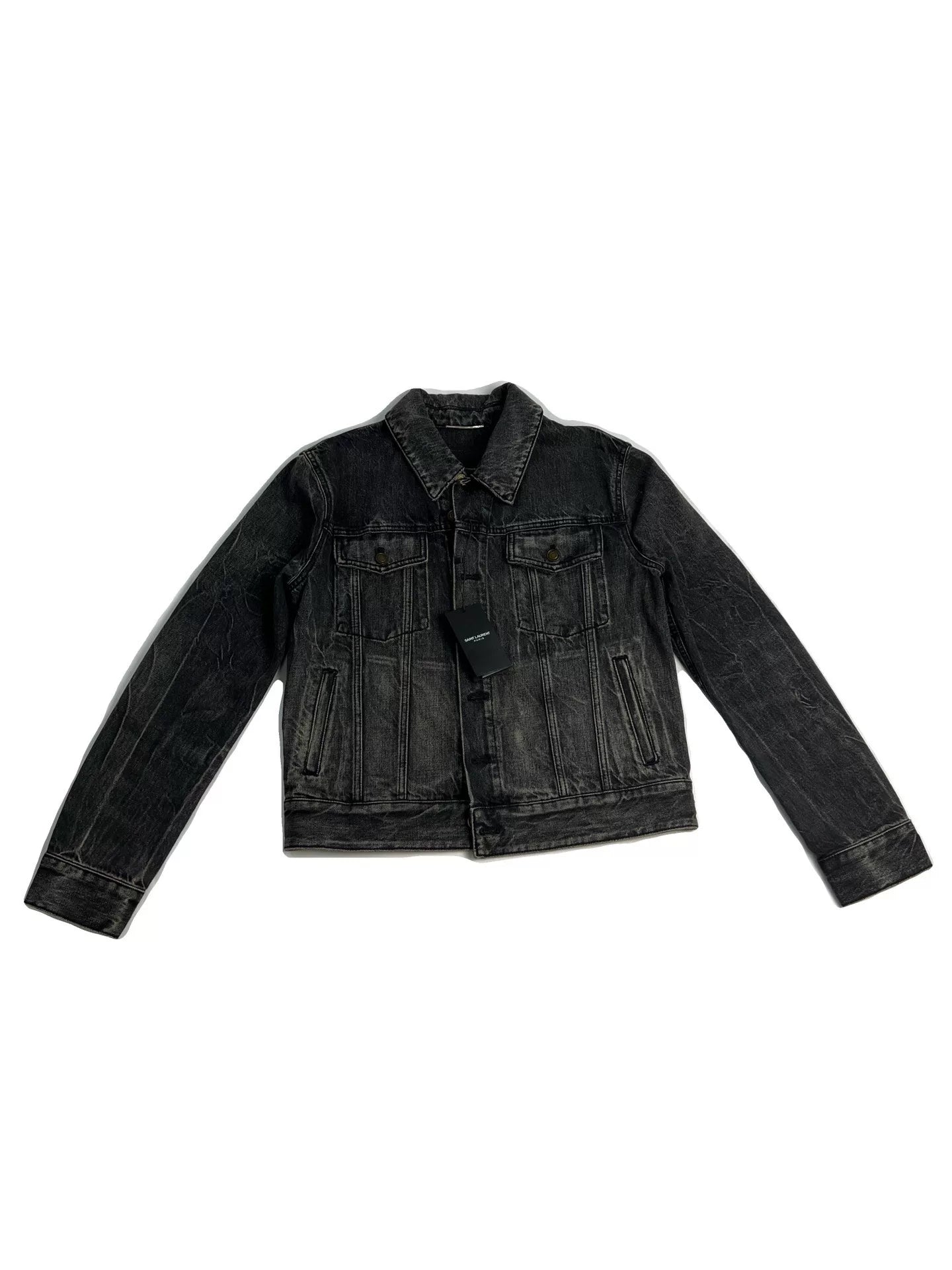 Saint Laurent FW21 Coconut Tree Denim Jacket