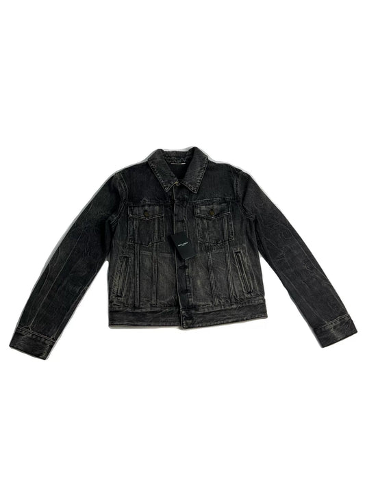 Saint Laurent FW21 Coconut Tree Denim Jacket