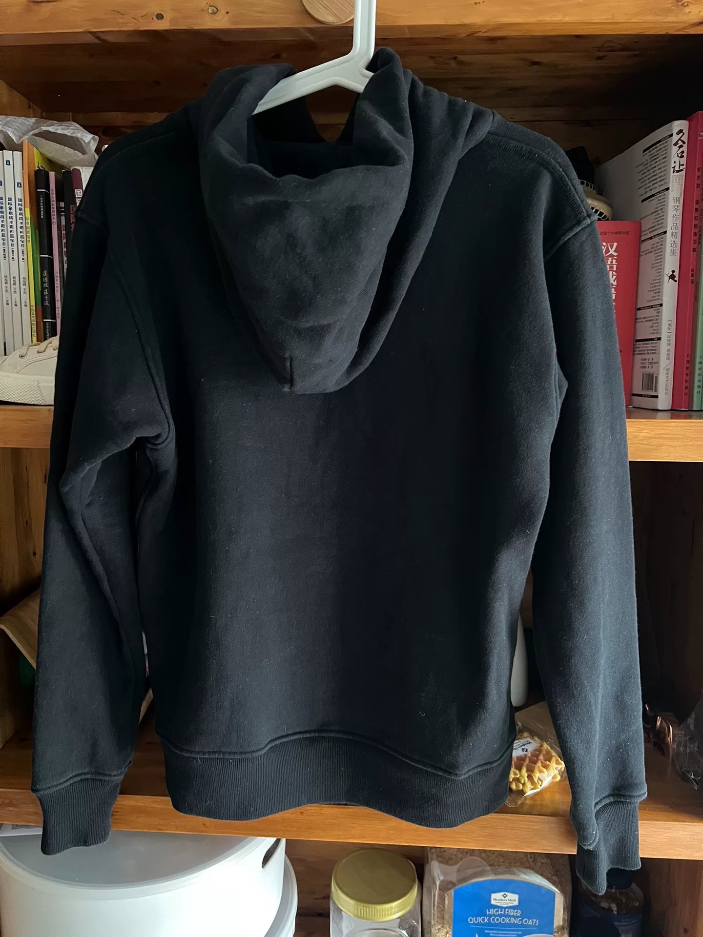 vintage road runner black hooded sweatshirt