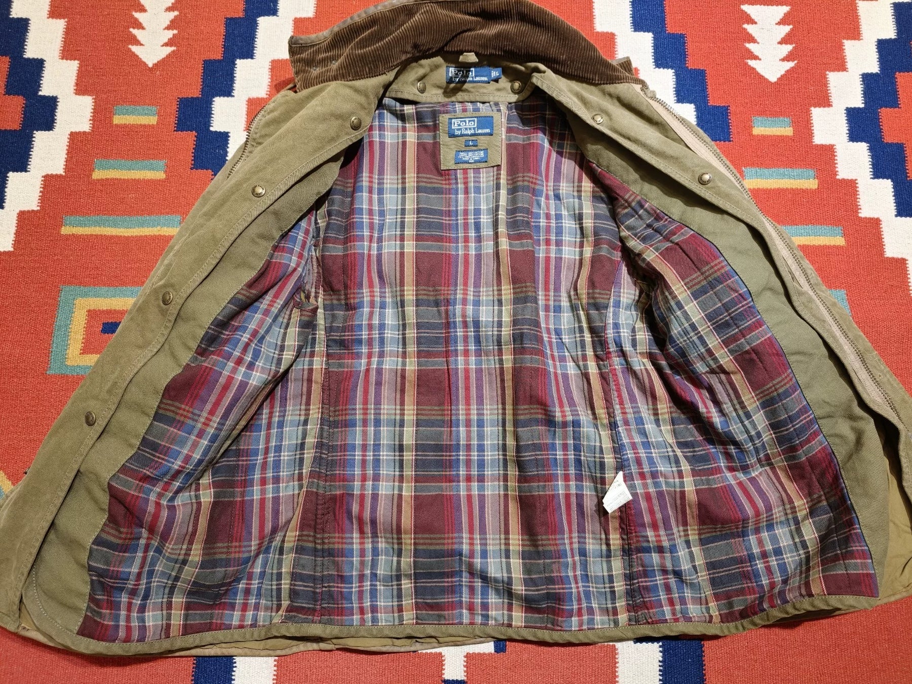 RRL Distressed Canvas Safari Jacket