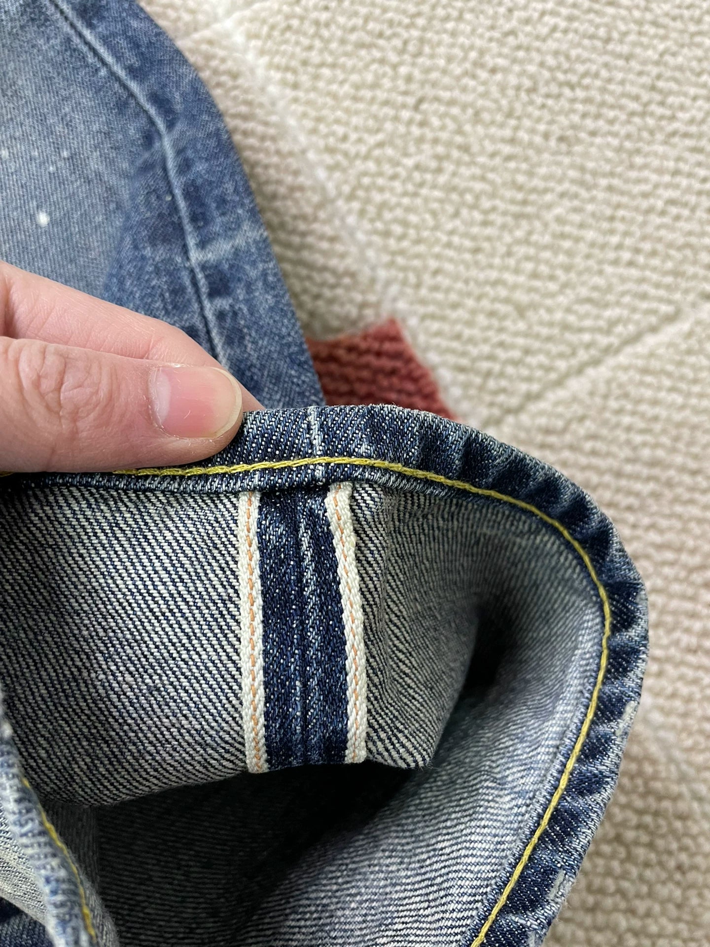 Vanquish & Fragment Distressed Denim Jeans
