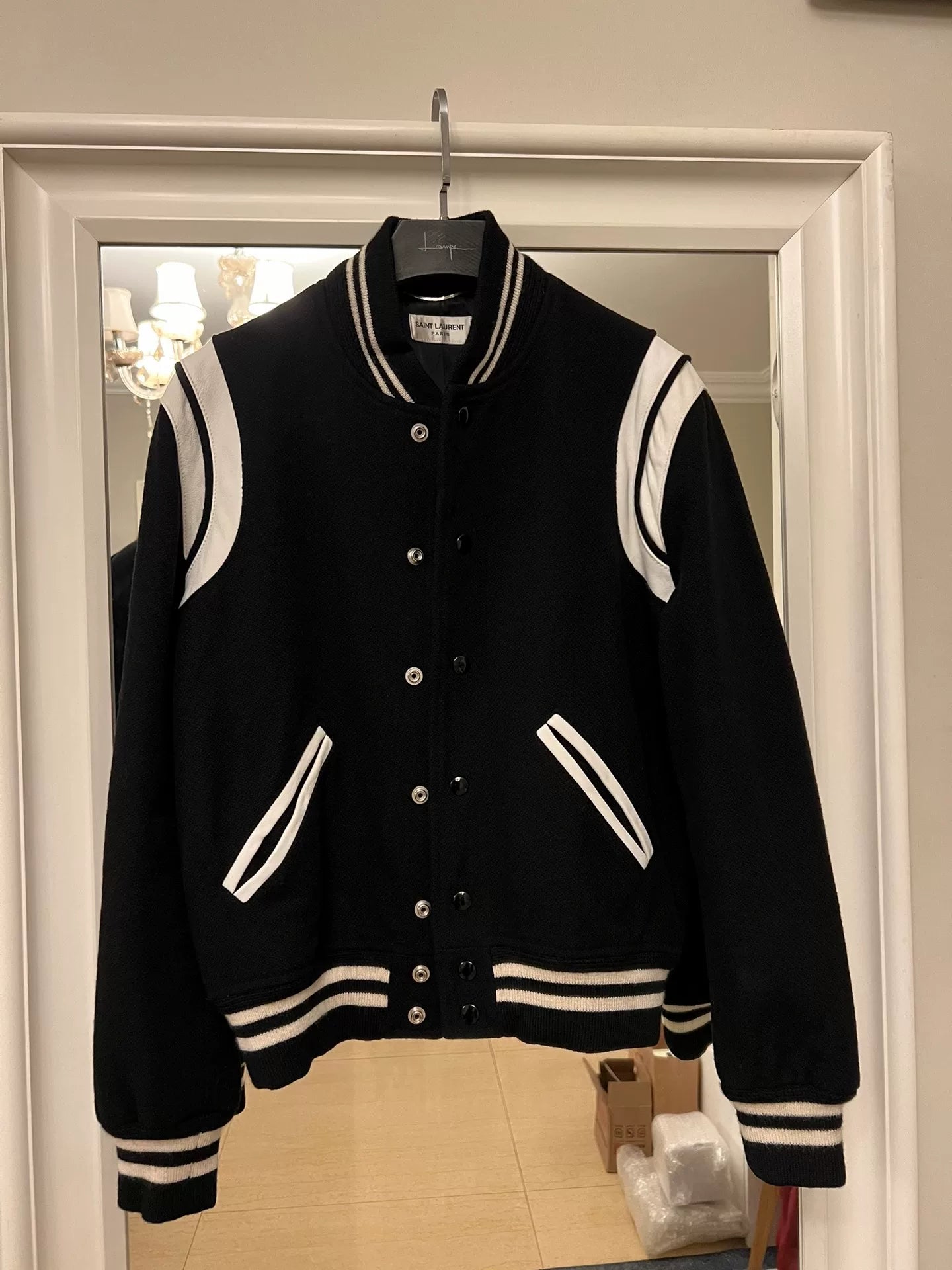 Saint Laurent SLP Varsity Jacket