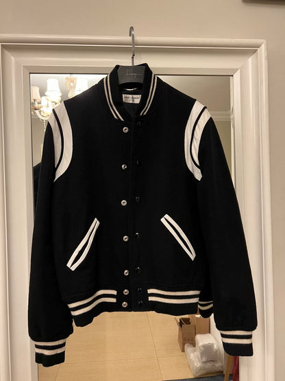Saint Laurent SLP Varsity Jacket