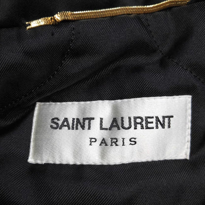 Saint Laurent Black Studded Collar Jacket
