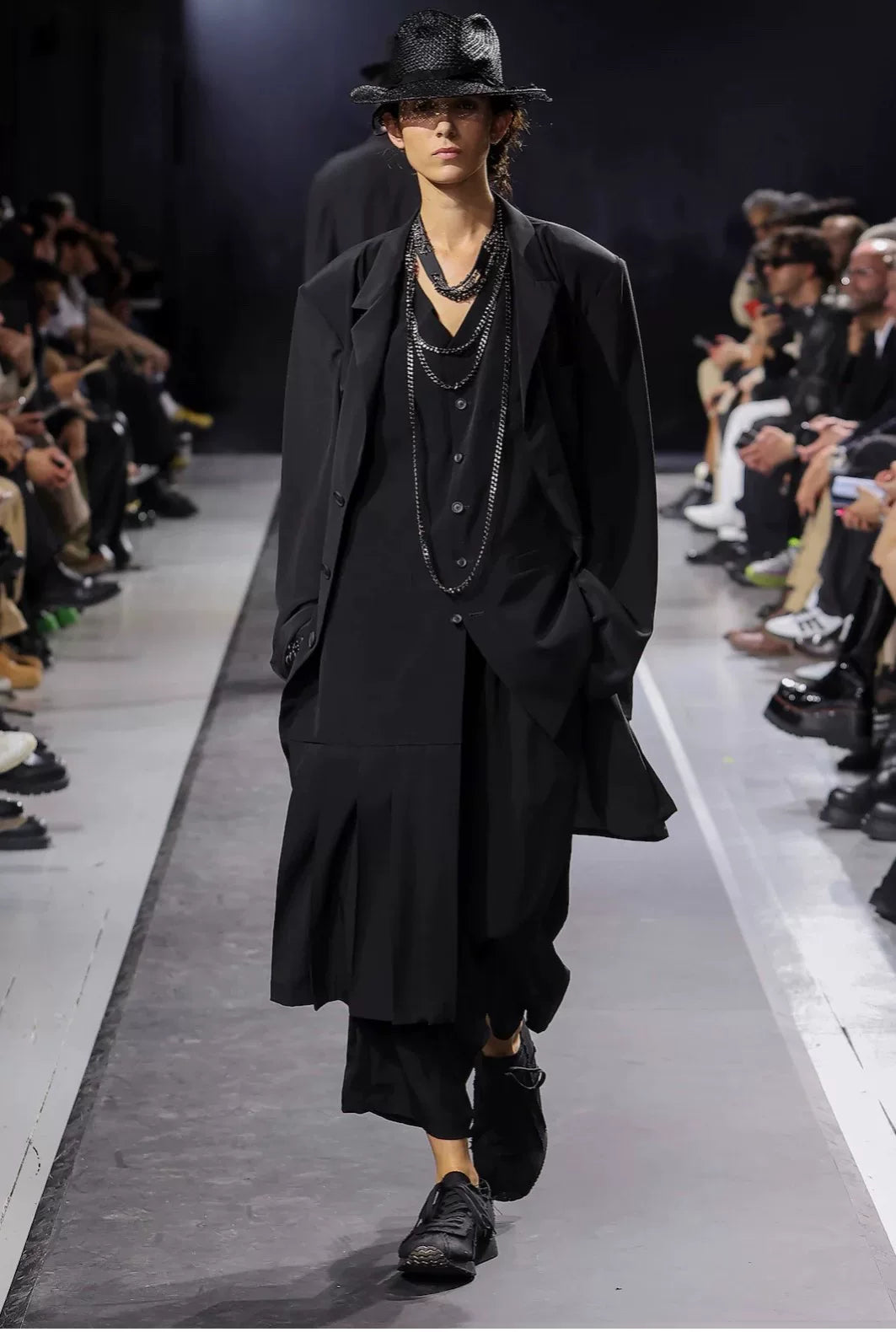 Yohji Yamamoto 25SS Triacetate Drop-Crotch Pants