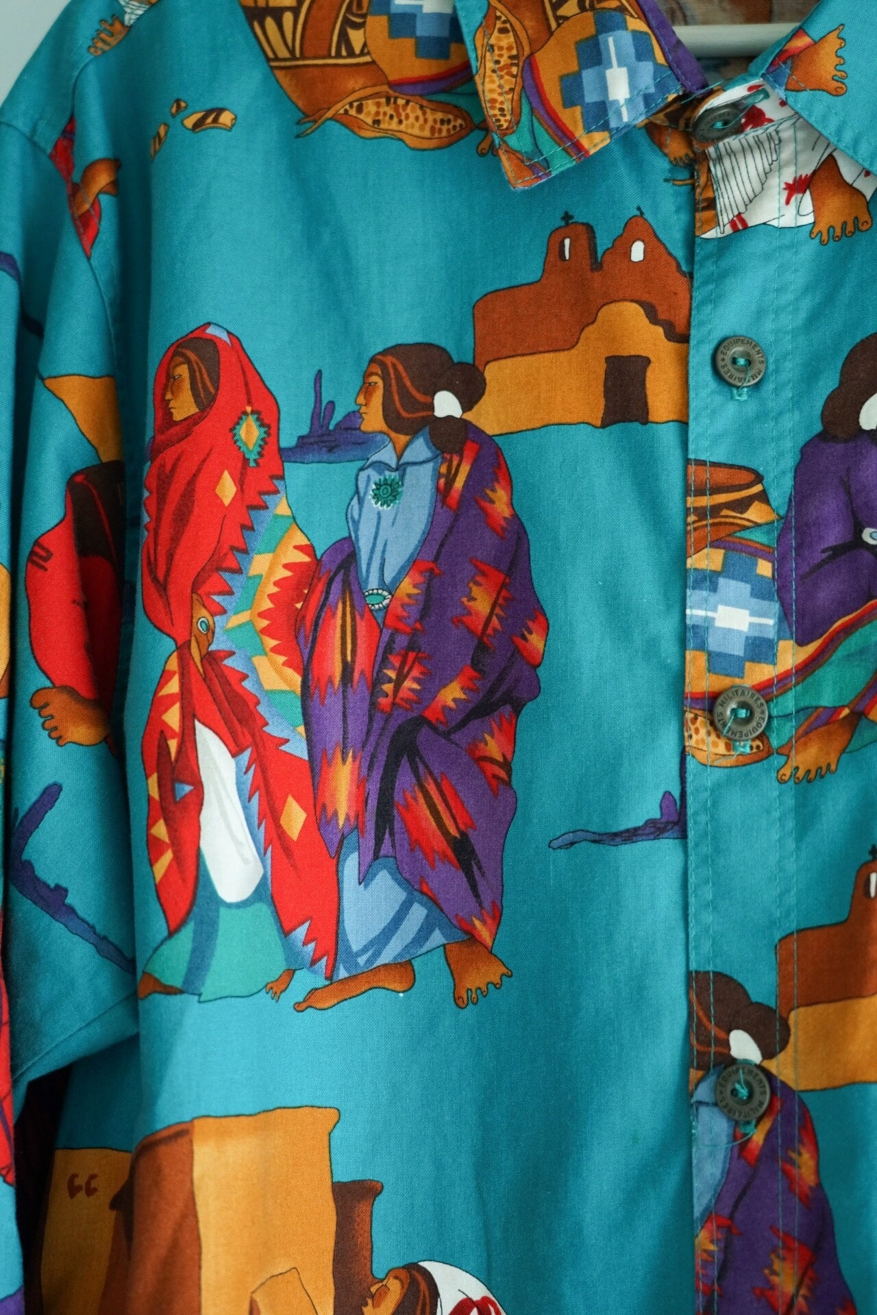 Yohji Yamamoto 2004 Indian Print Shirt