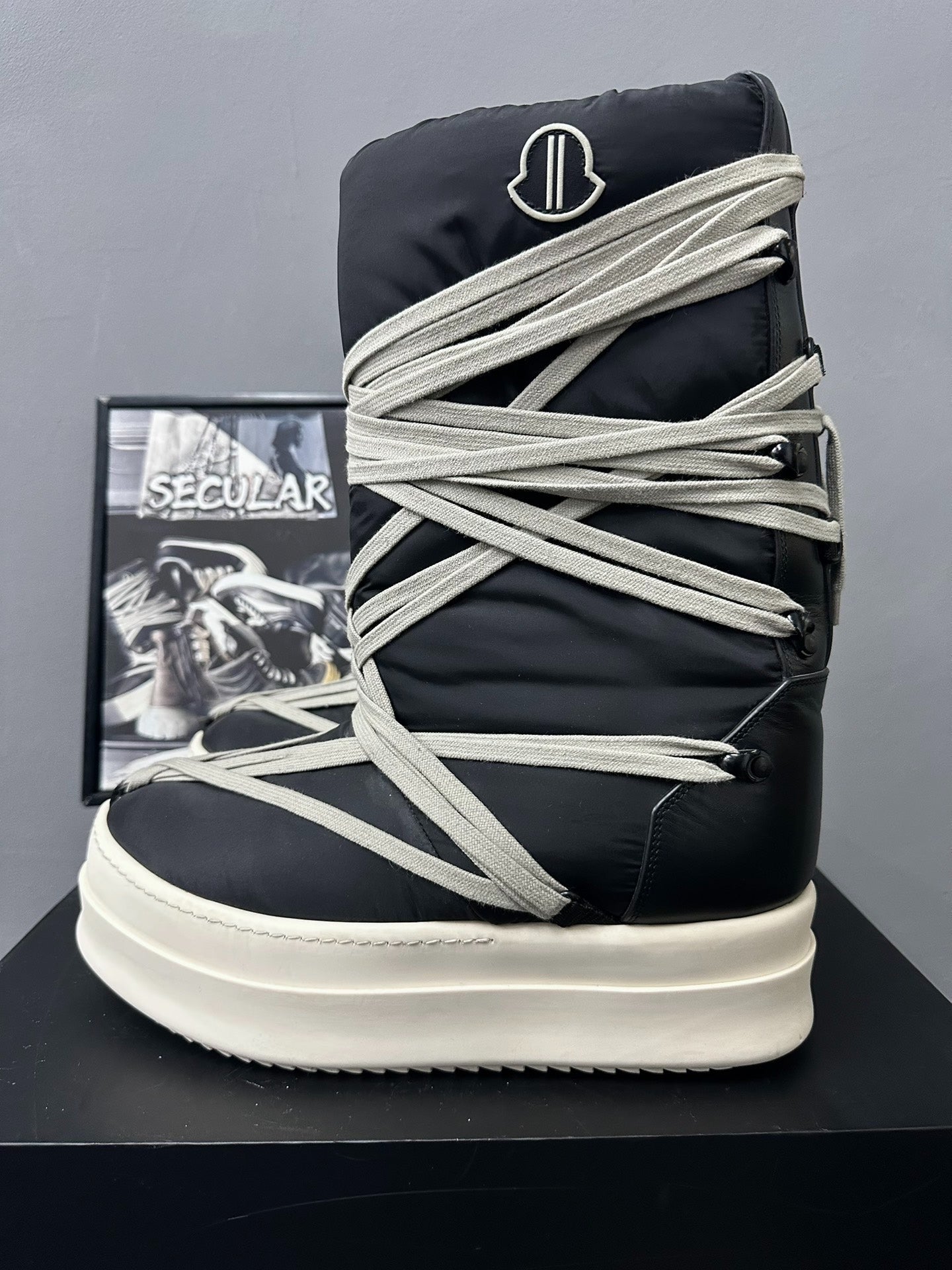 Rick Owens x Moncler Collaboration Snow Boots