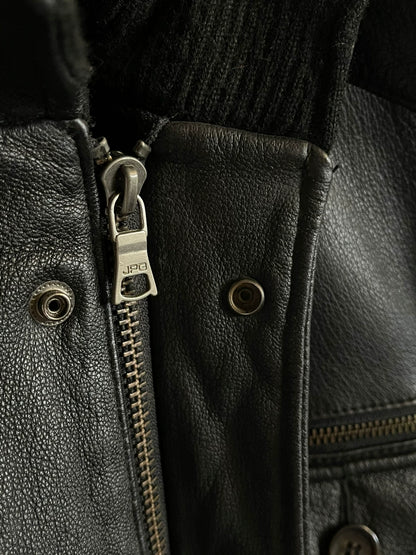 Jean Paul Gaultier Goat Leather Military Jacket