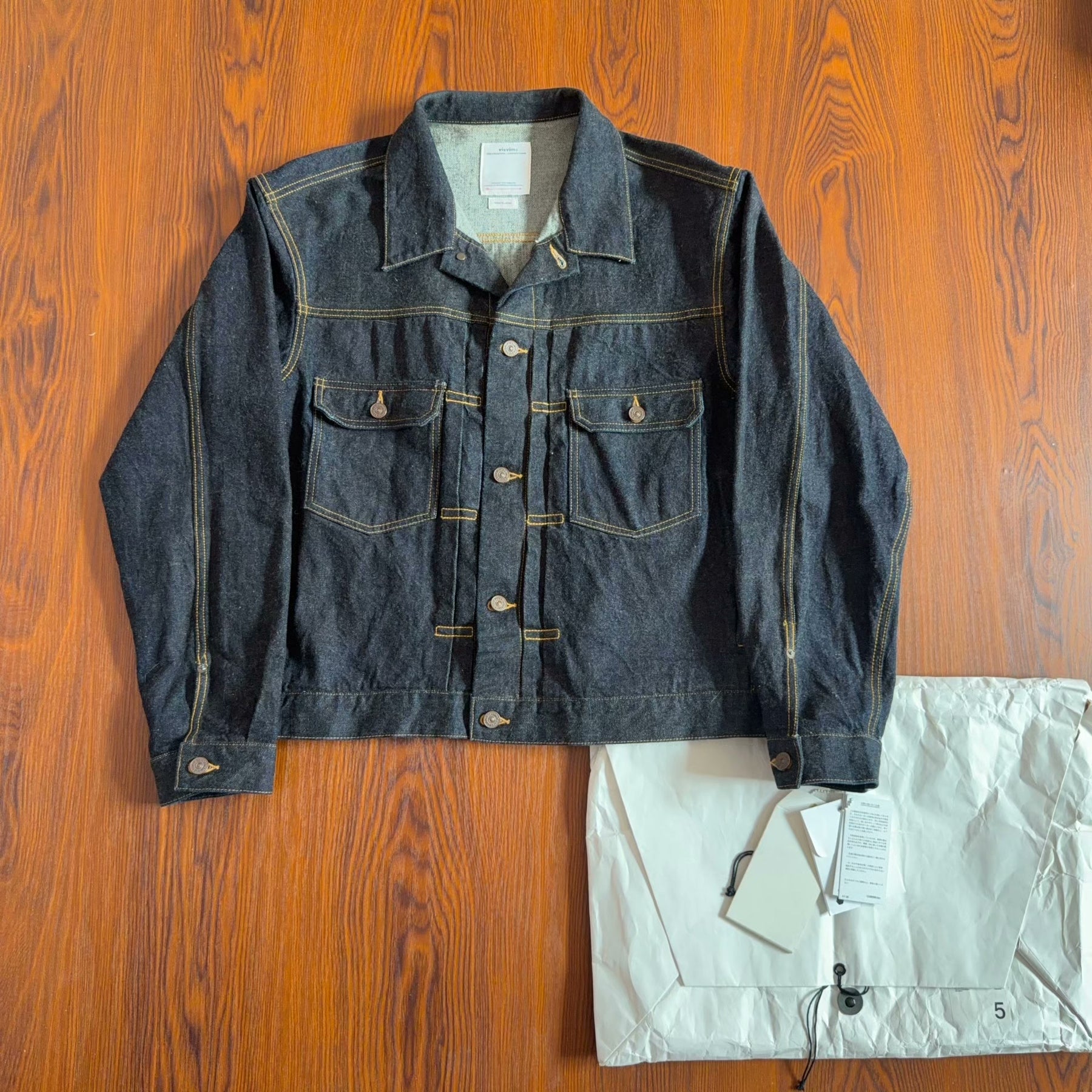 VISVIM 23AW 101 Raw Mud Jacket