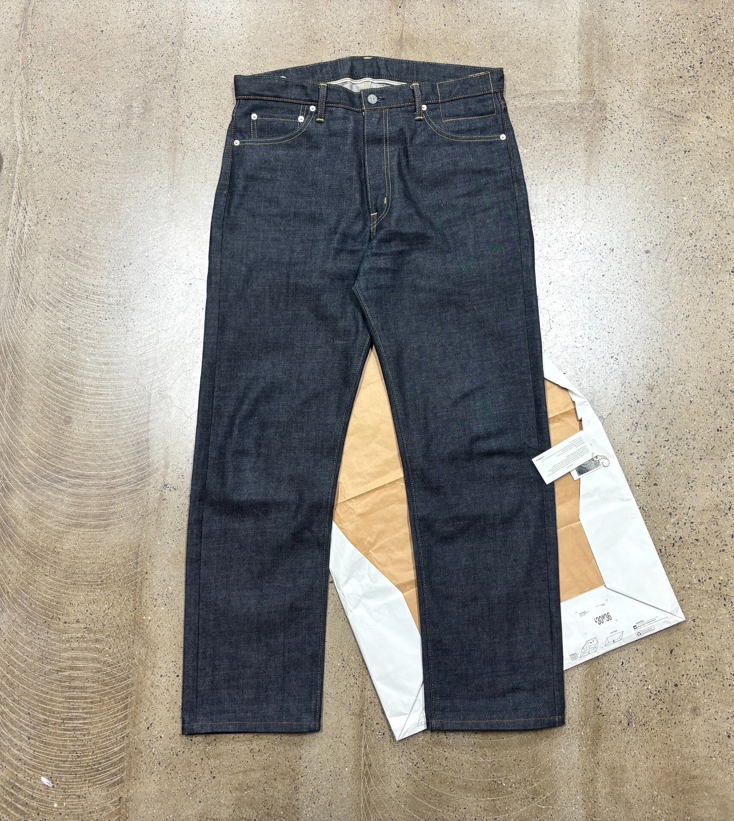 Visvim Fluxus Unwashed Denim Pants