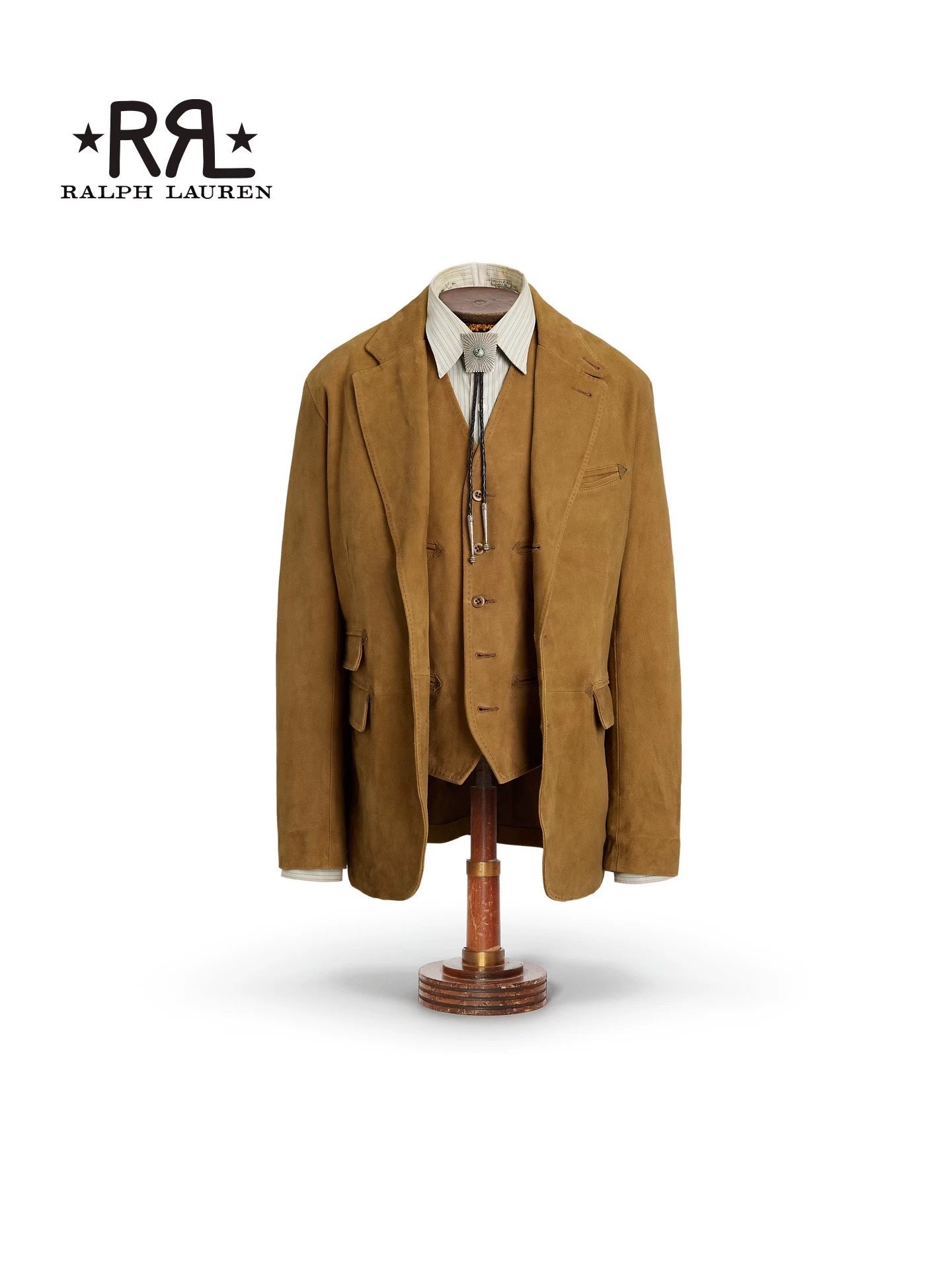 RRL Suede Western Style Blazer