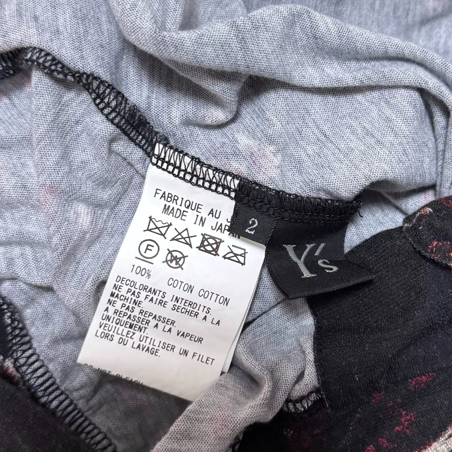 Yohji Yamamoto Graffiti Print Cardigan