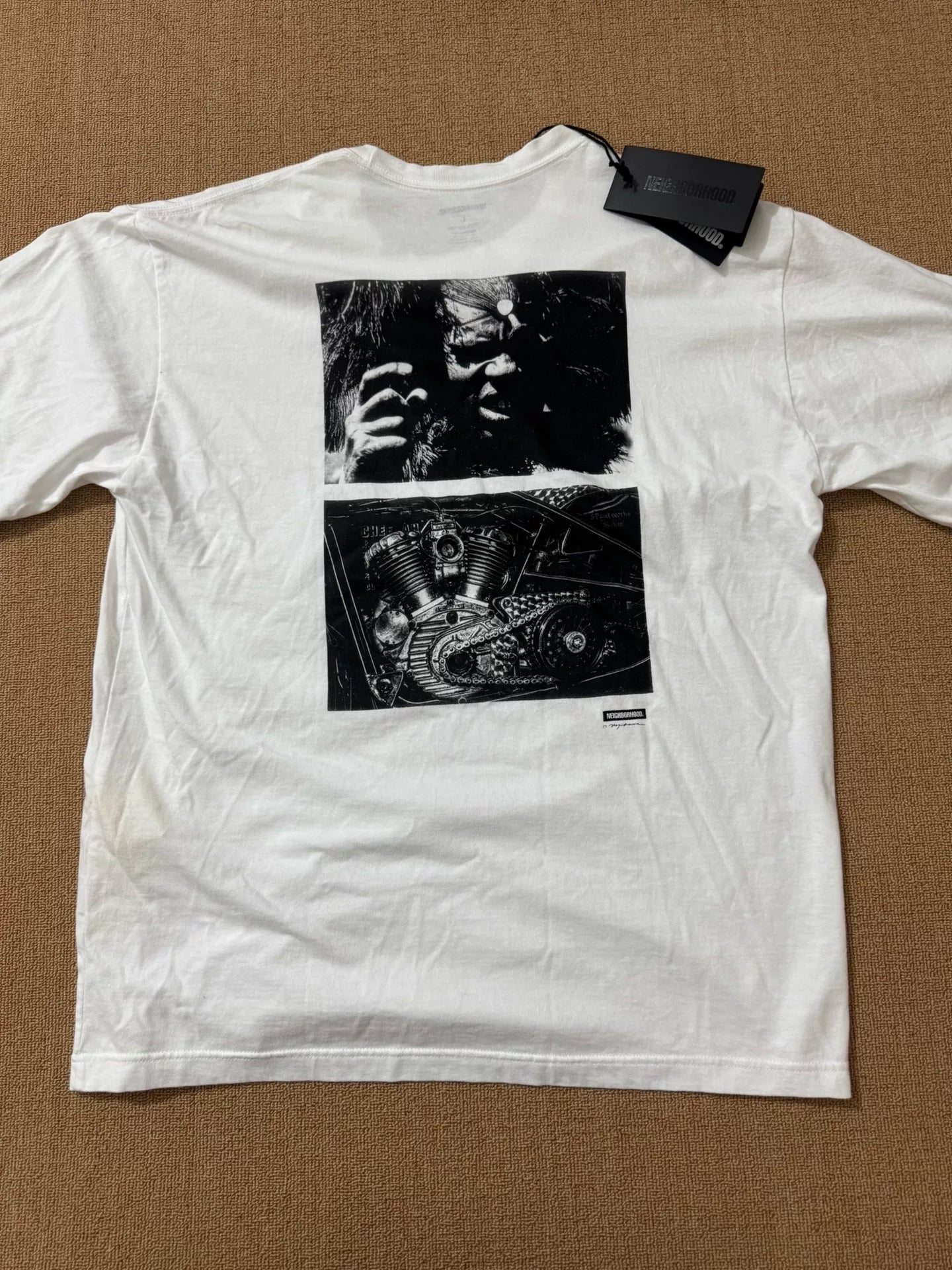 NEIGHBORHOOD x OSAMU NAGAHAMA TEE SS-3 25SS