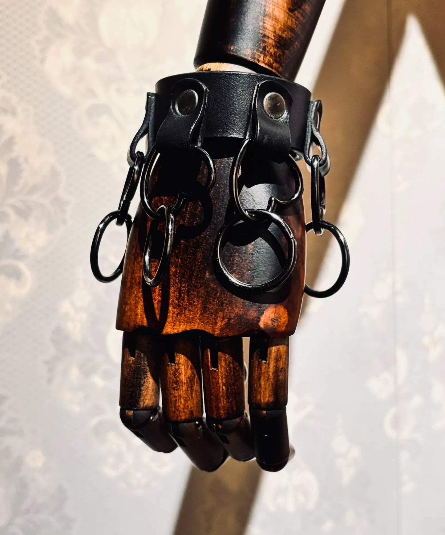 number nine heart teardrop bracelet