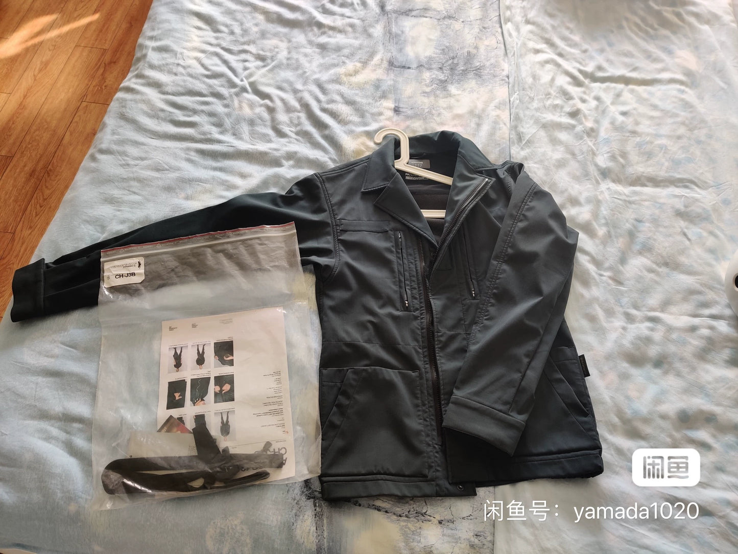 Acronym Stylish Black Jacket Size S