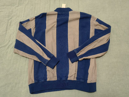 cavempt stripe half zip pullover sweatshirt