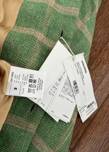VISVIM 25SS KEESEY CHECK DOWN JKT