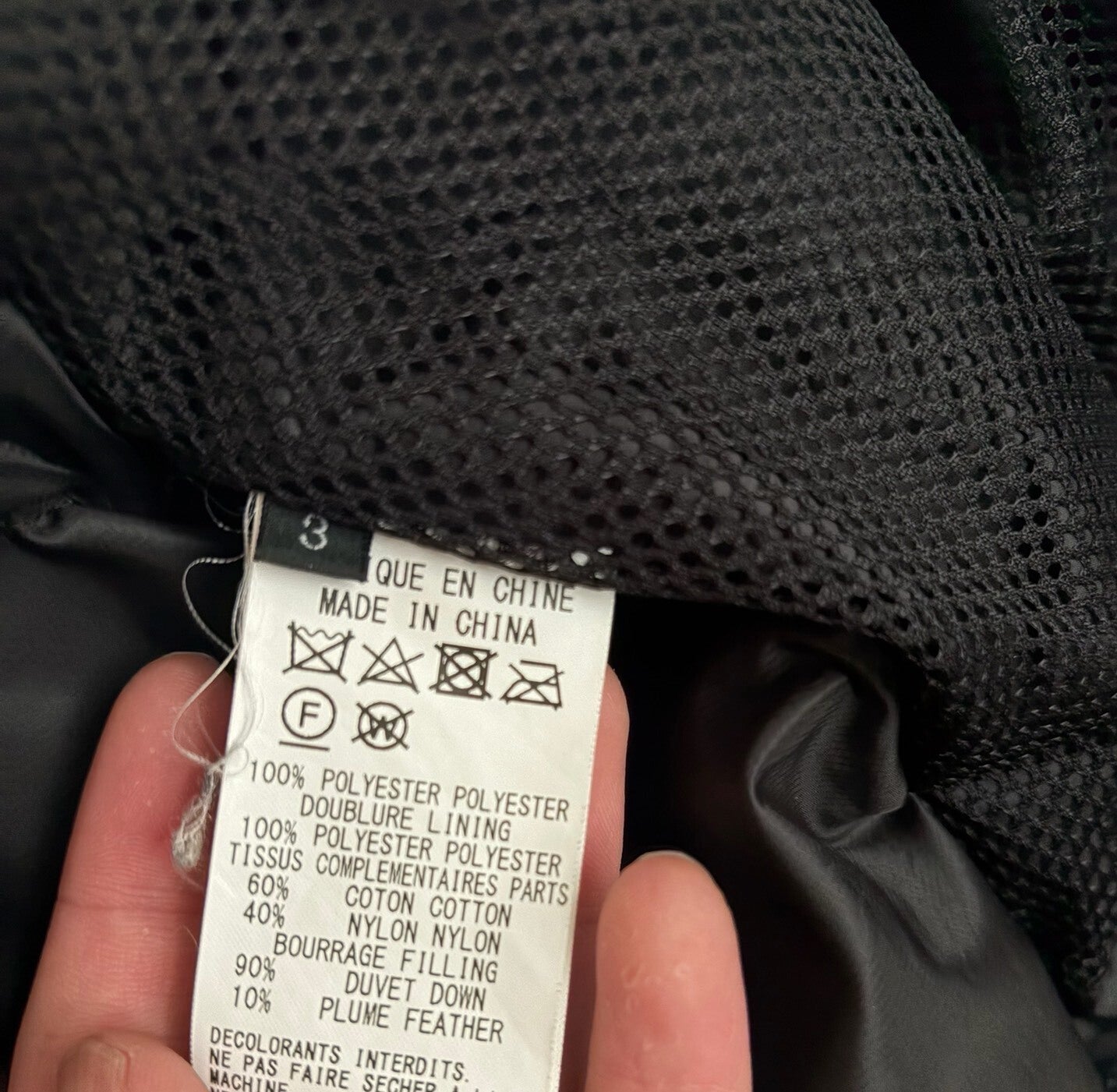 Yohji Yamamoto S'YTE Down Parka