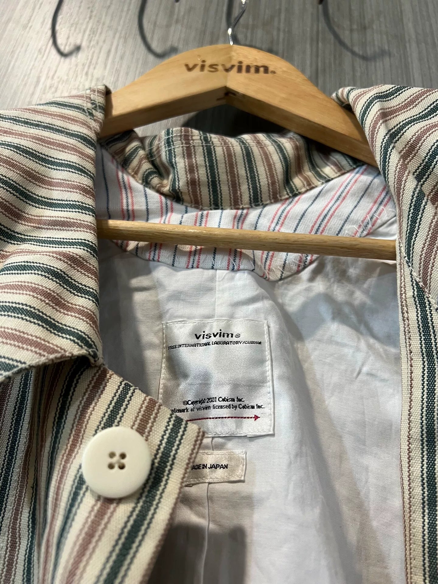 Visvim 20SS Grease Monkey Conoid Coat