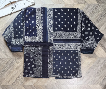 visvim kimono coat with reversible design