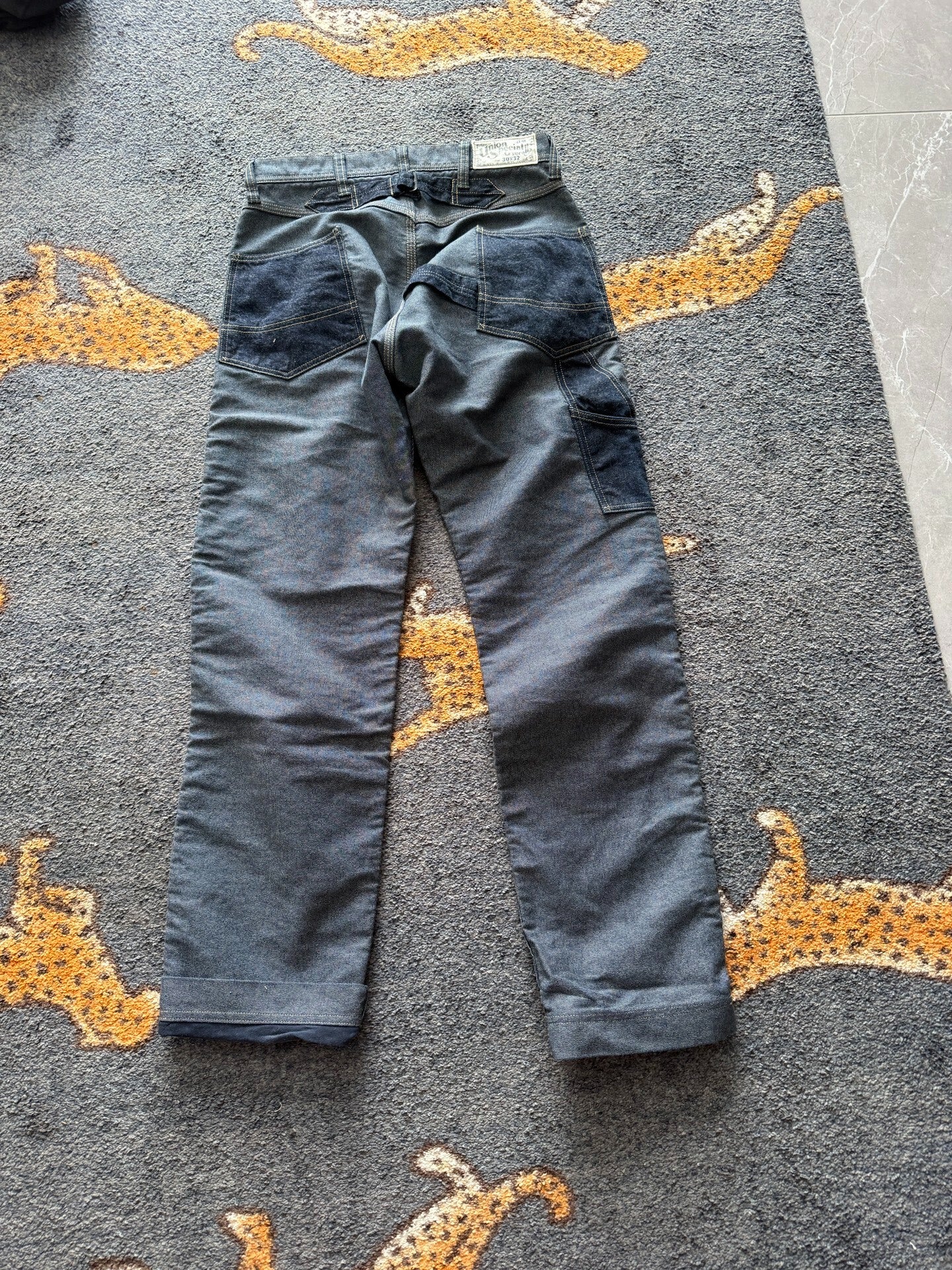 FREEWHEELERS Work Pants in Pepper Salt