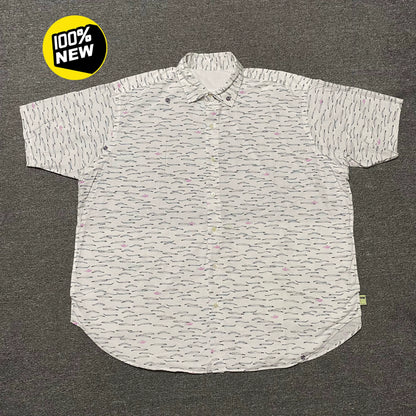 BEAMS SSZ Fish Print Shirt