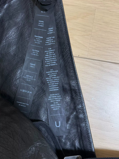 Boris Bidjan Saberi SS19 Vest Bag