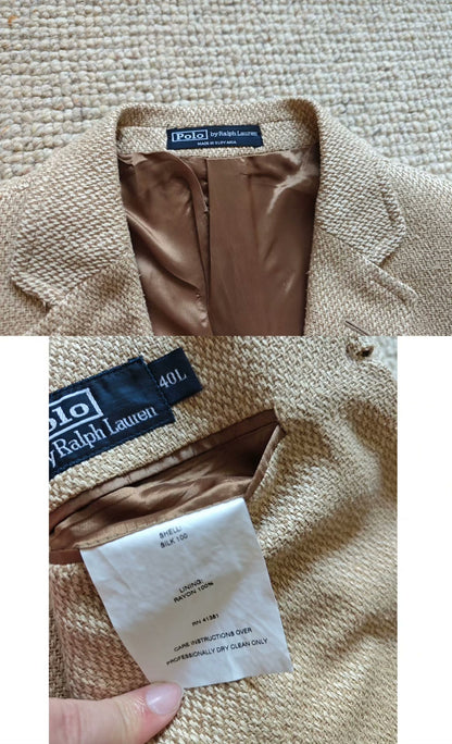 Polo Ralph Lauren Silk Blazer