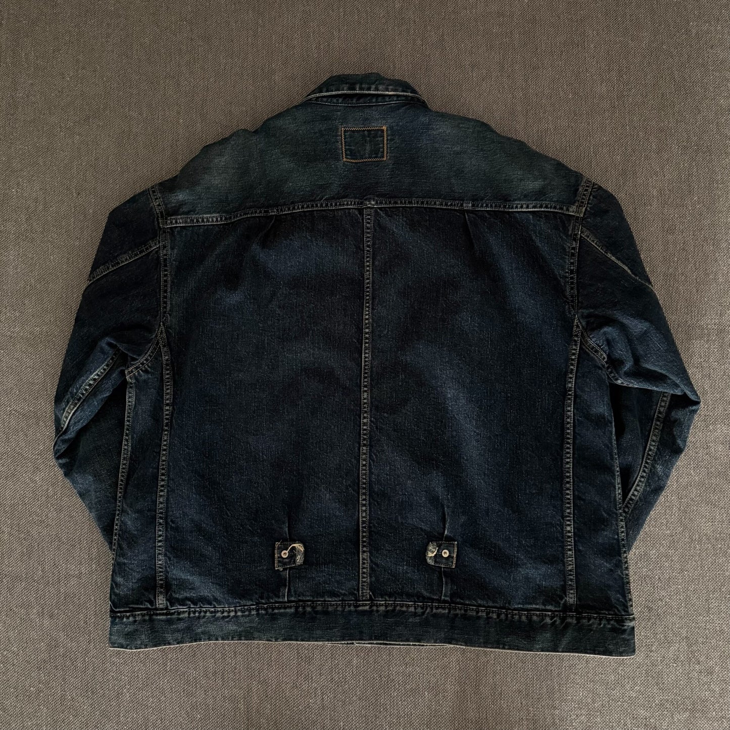 wool-lined denim jacket by Madness