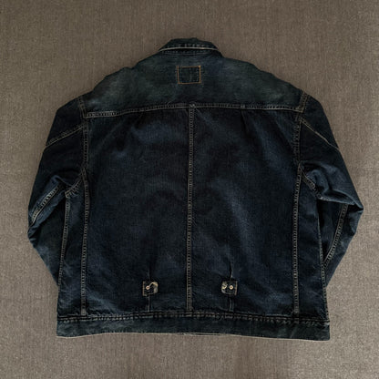 wool-lined denim jacket by Madness