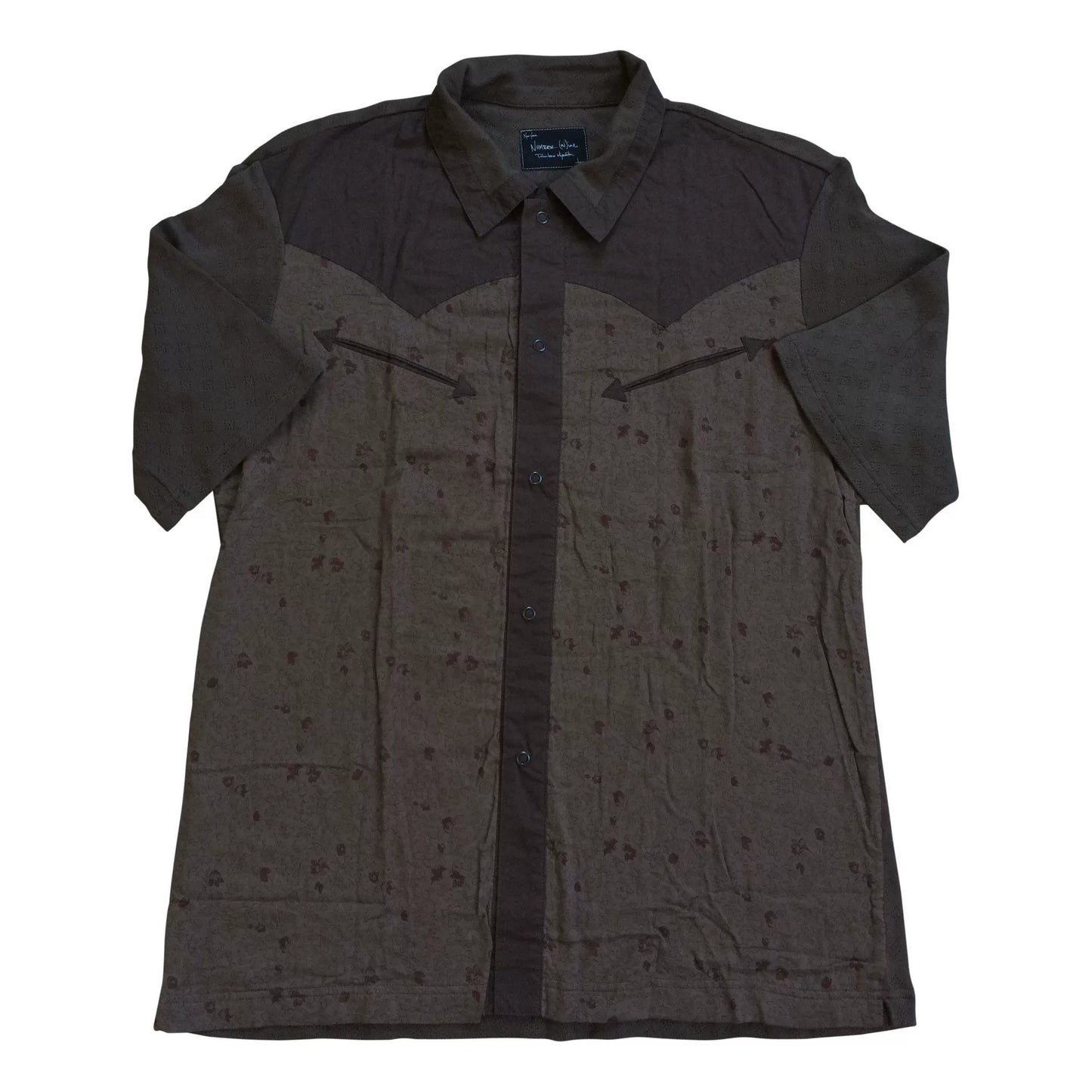 Number (N)ine Short Sleeve Western Shirt