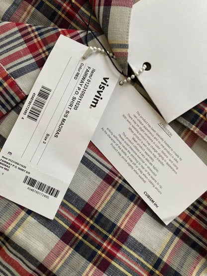 visvim Short-Sleeve Plaid Shirt