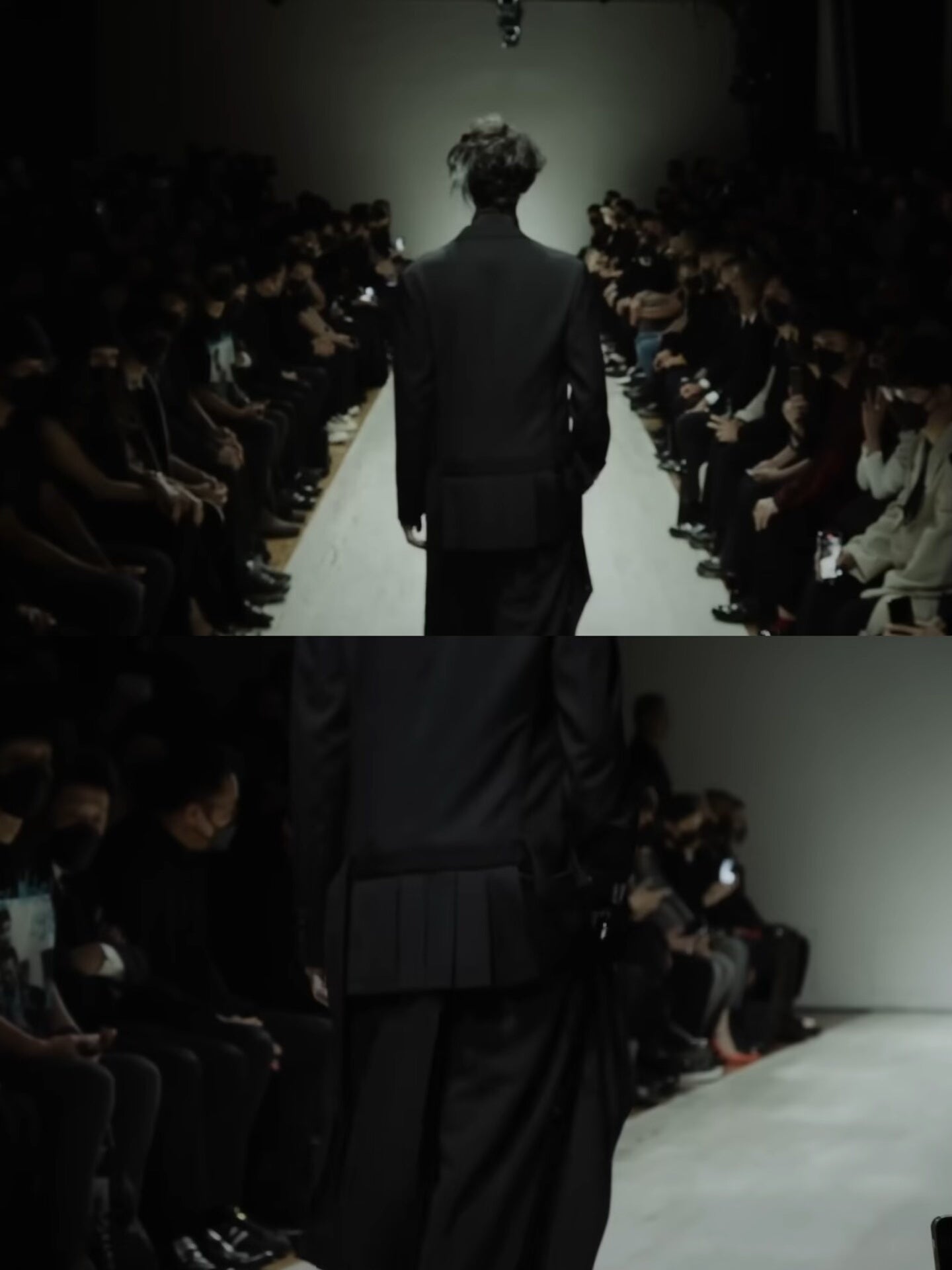 Yohji Yamamoto Pleated Suit Jacket