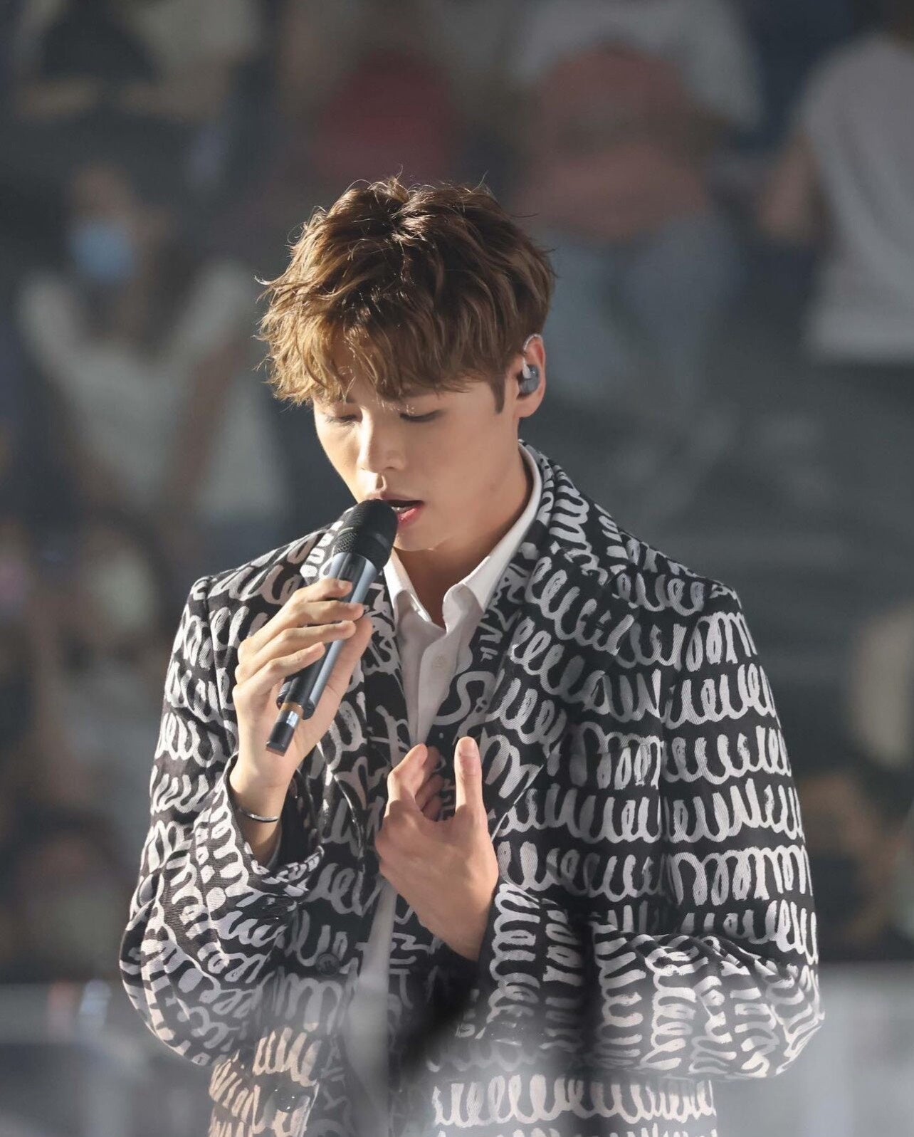 CDG Graffiti Wool Suit Jacket