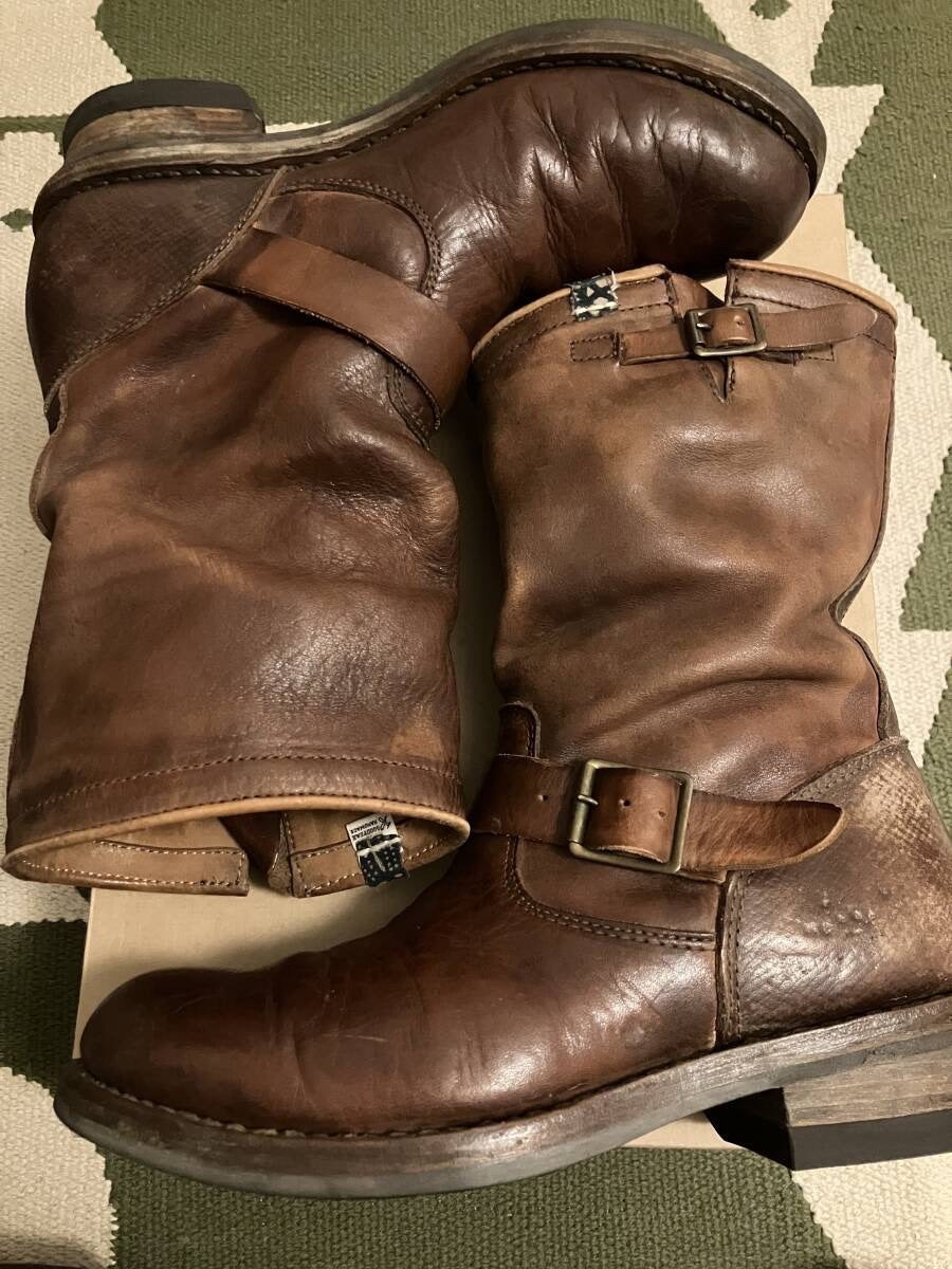 VISVIM T.W.O BOOTS F.I.L. Indigo M8