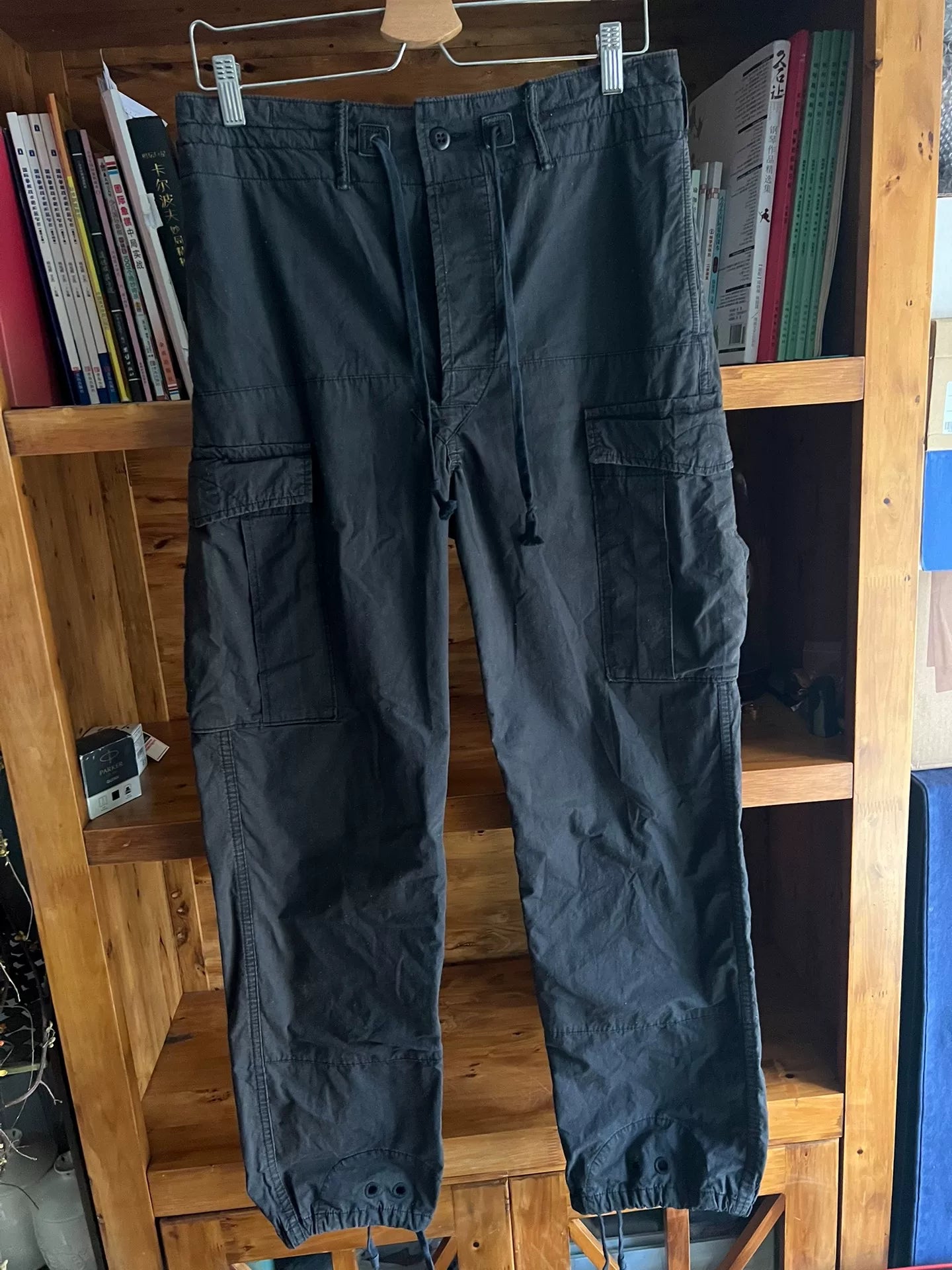 classic double rl cotton-blend cargo pants