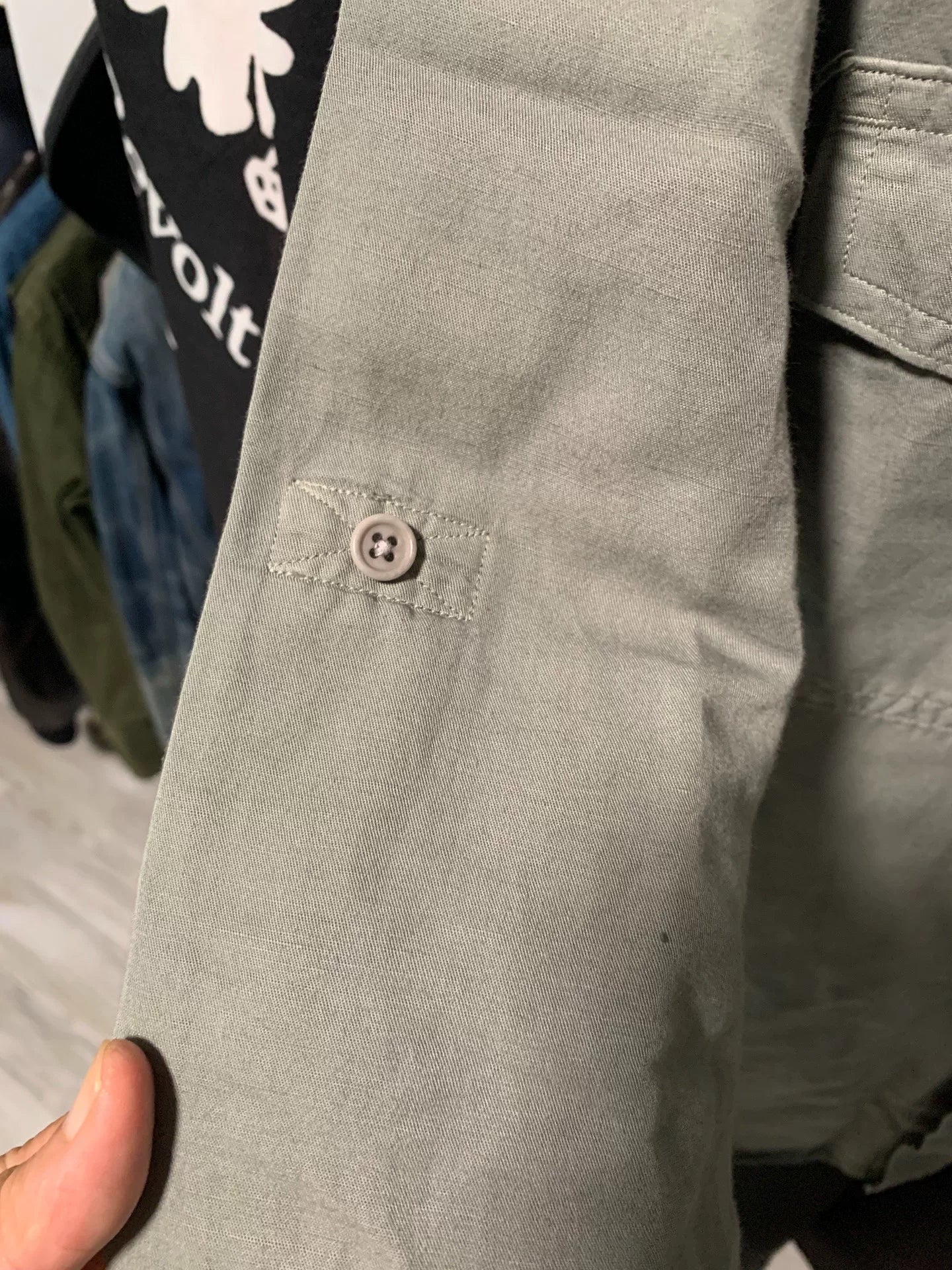 tom ford military style classic shirt size 39