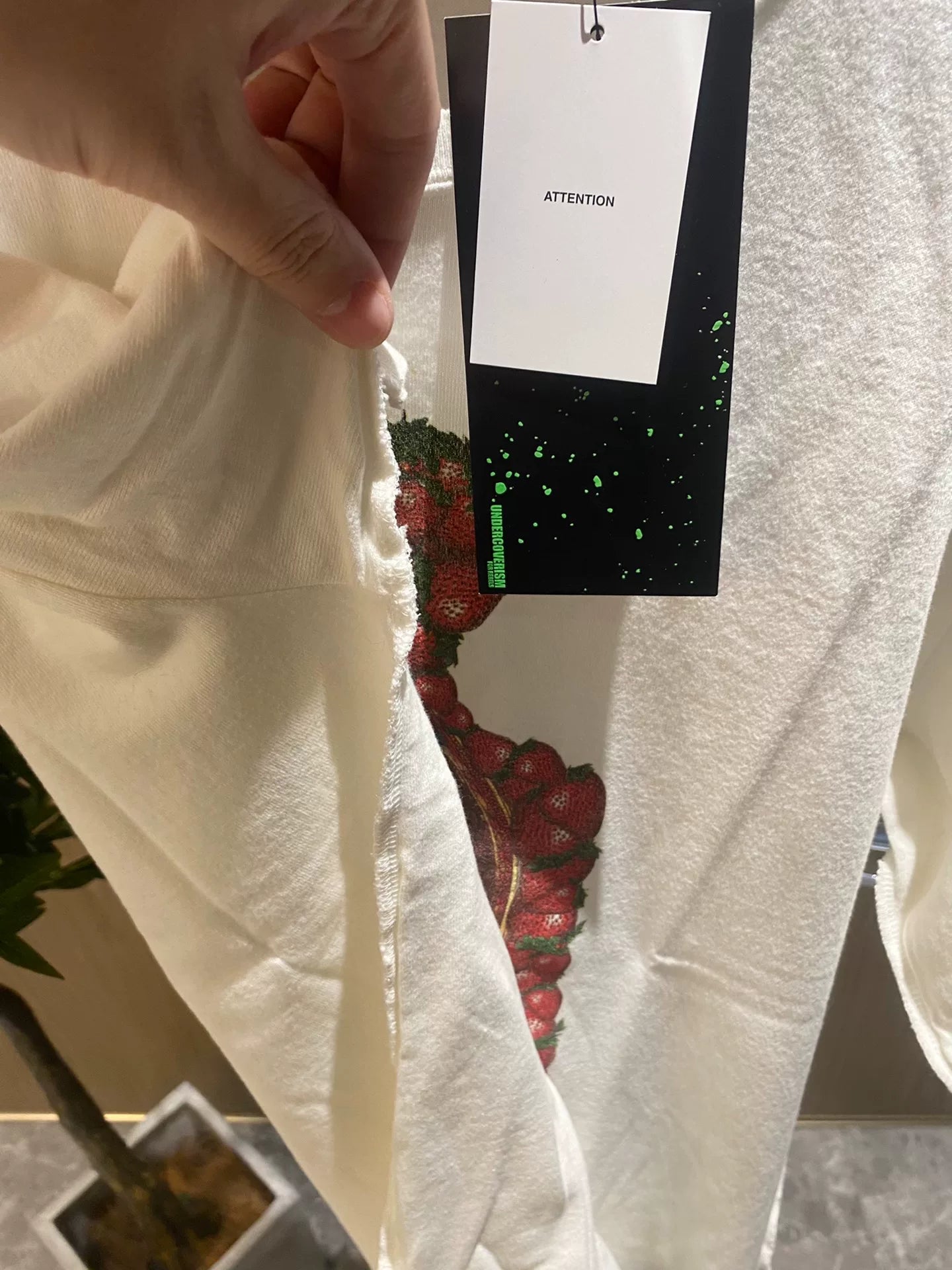 Undercover 05SS Strawberry Mannequin Tee