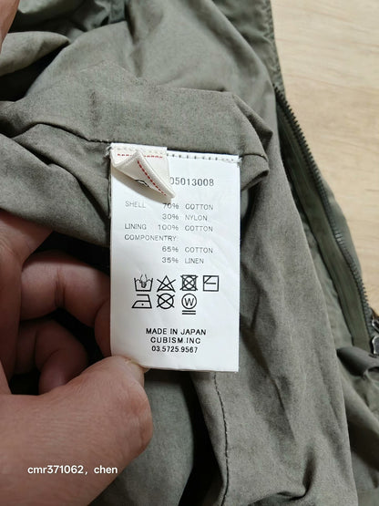 visvim 18ss Six Five Fishtail Parka