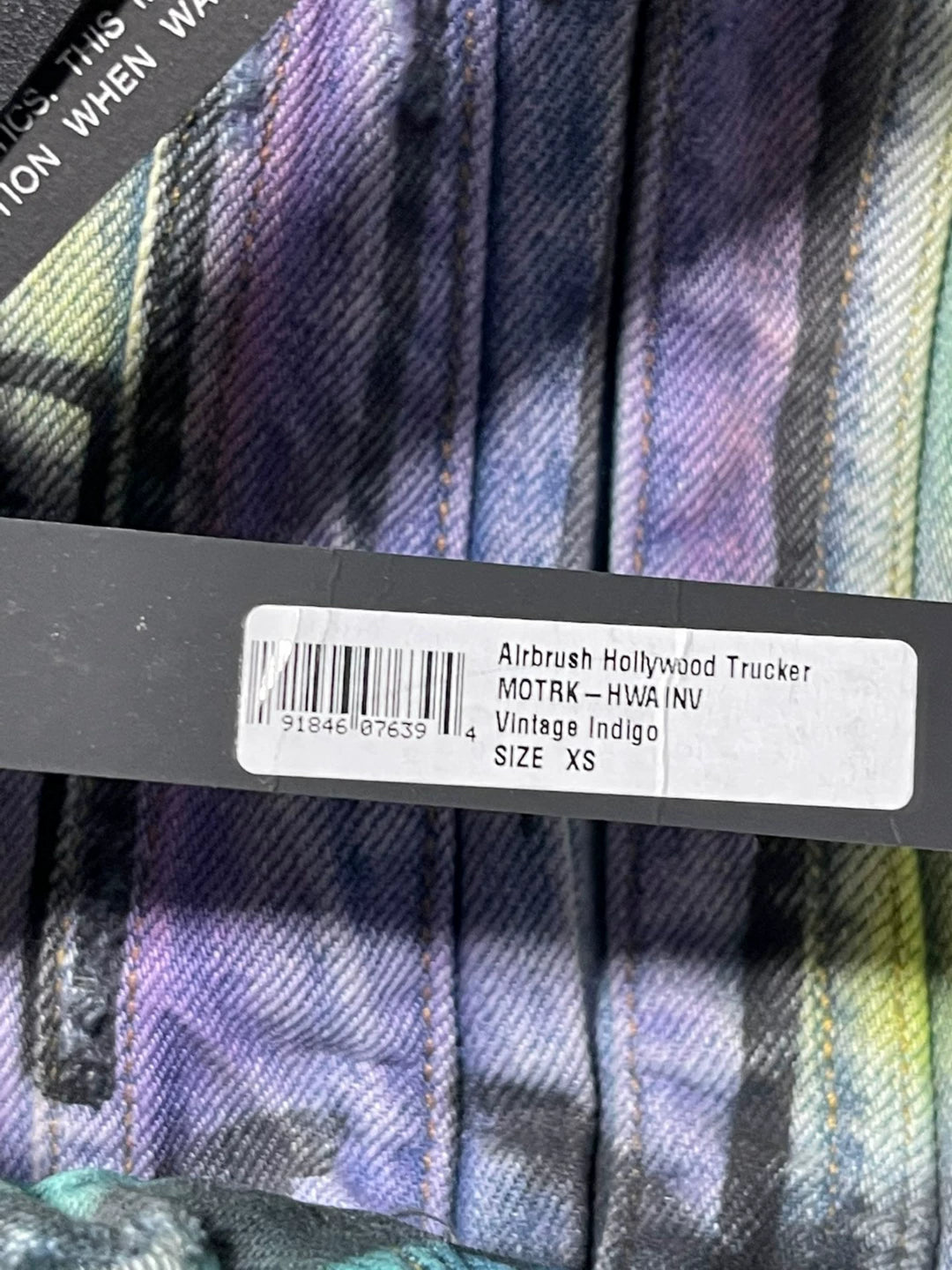 amiri alrbrush hollywood trucker jacket