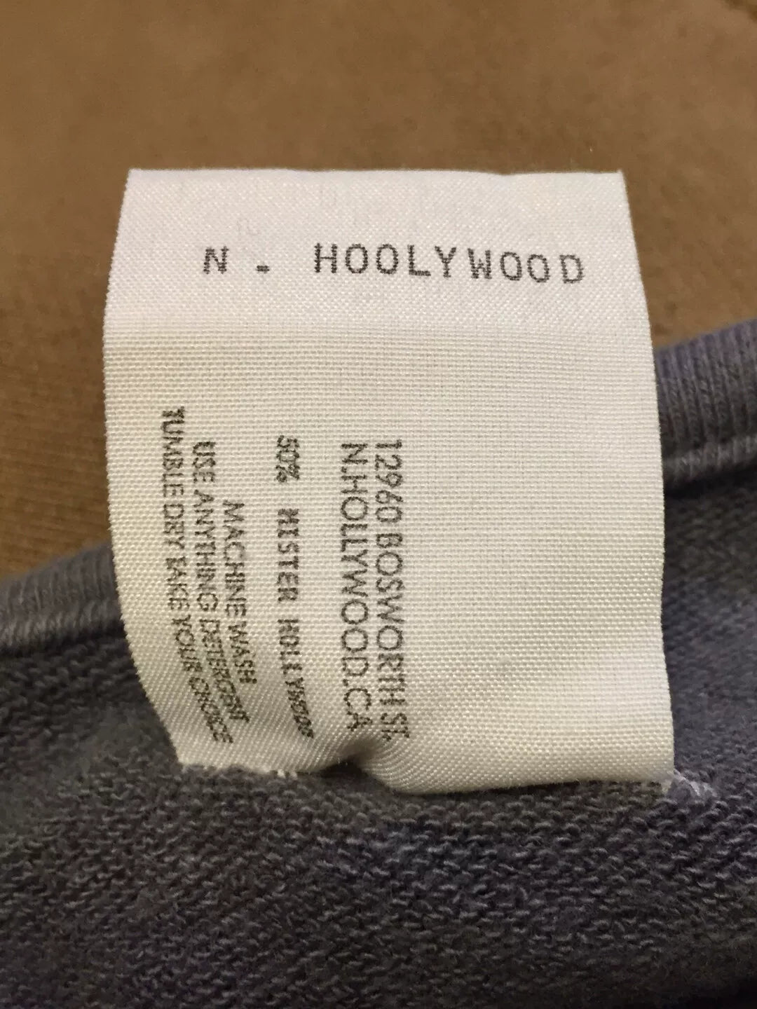 N.HOOLYWOOD Tie Design Hoodie